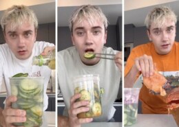 Who is the popular foodie Logan Moffitt? And why is Logan's cucumber salad recipe famous on Tik Tok?